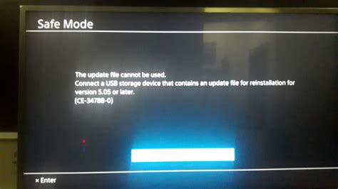 ce 34788-0|Fix: PS4 Update File Cannot Be Used Error Code (CE